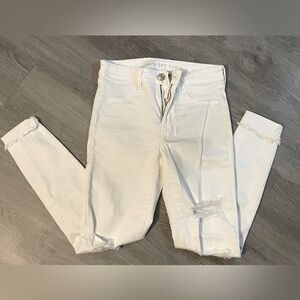American eagle LONG length high rise skinny jeans. Next level stretch.